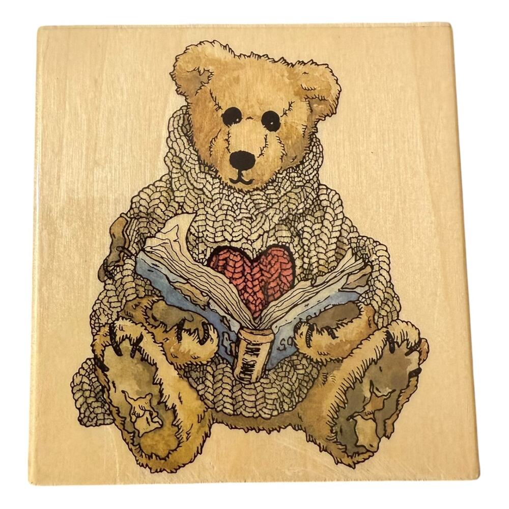 The Boyds Collection H21055 Wilson Love Sonnets Uptown Rubber Stamp